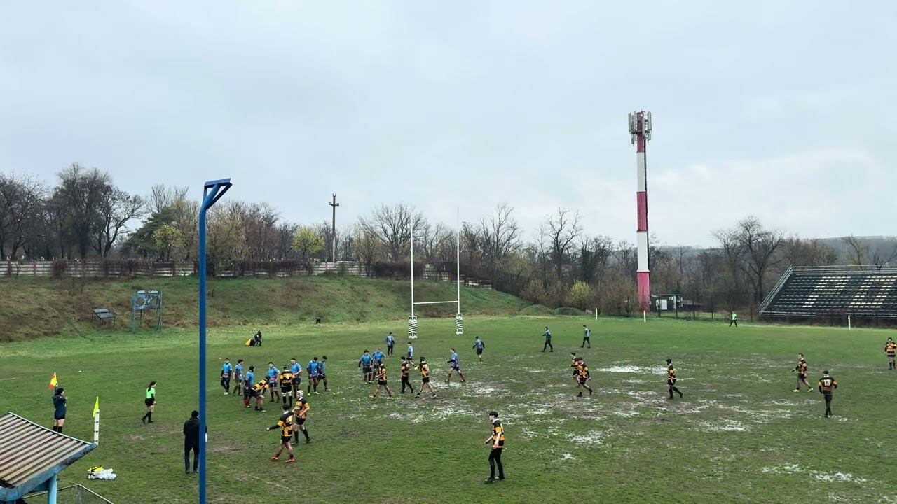 Meci Rugby U18 CSS UNIREA IAȘI-RC BUZĂU, Scor final 41-0