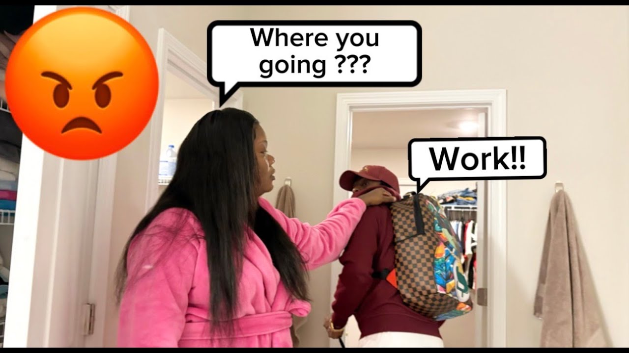 GOINT TO WORK WHILE I’M SICK PRANK ON MY WIFE