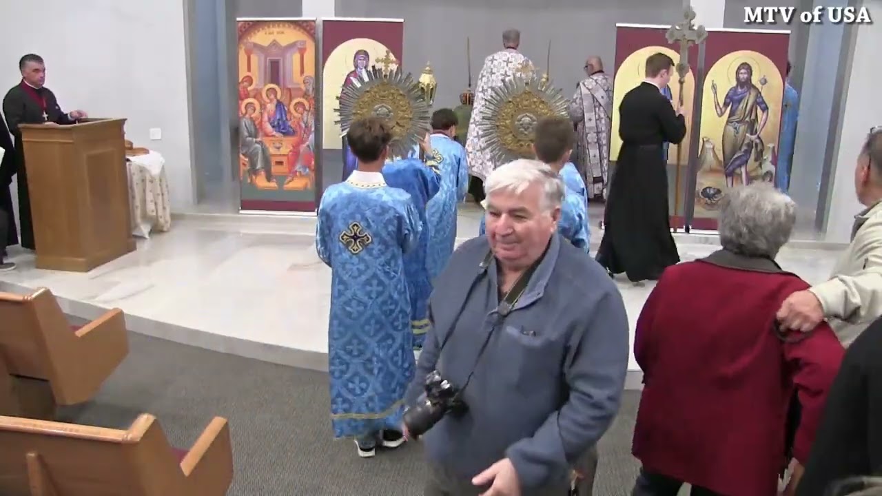 Mission Church Brayan College Station. Elias Neofytides. Macedonian TV of USA