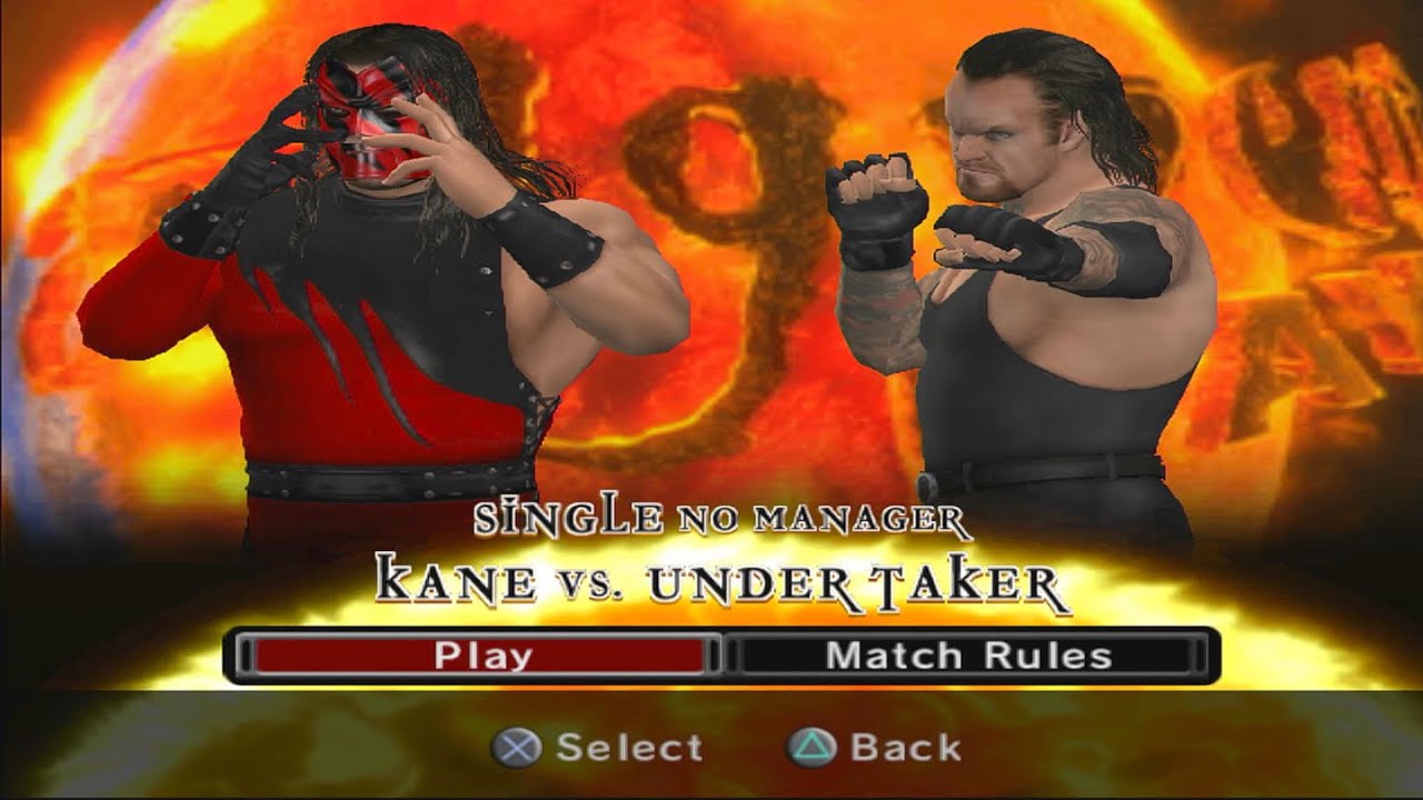 WWE SmackDown vs. Raw 2006 | Kane vs. The Undertaker