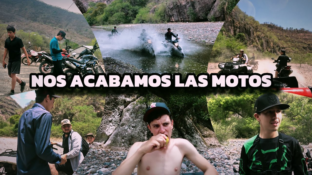ME CAI EN EL RIO😱Batallé para prender mi moto ✌🏼| Alexis Flores