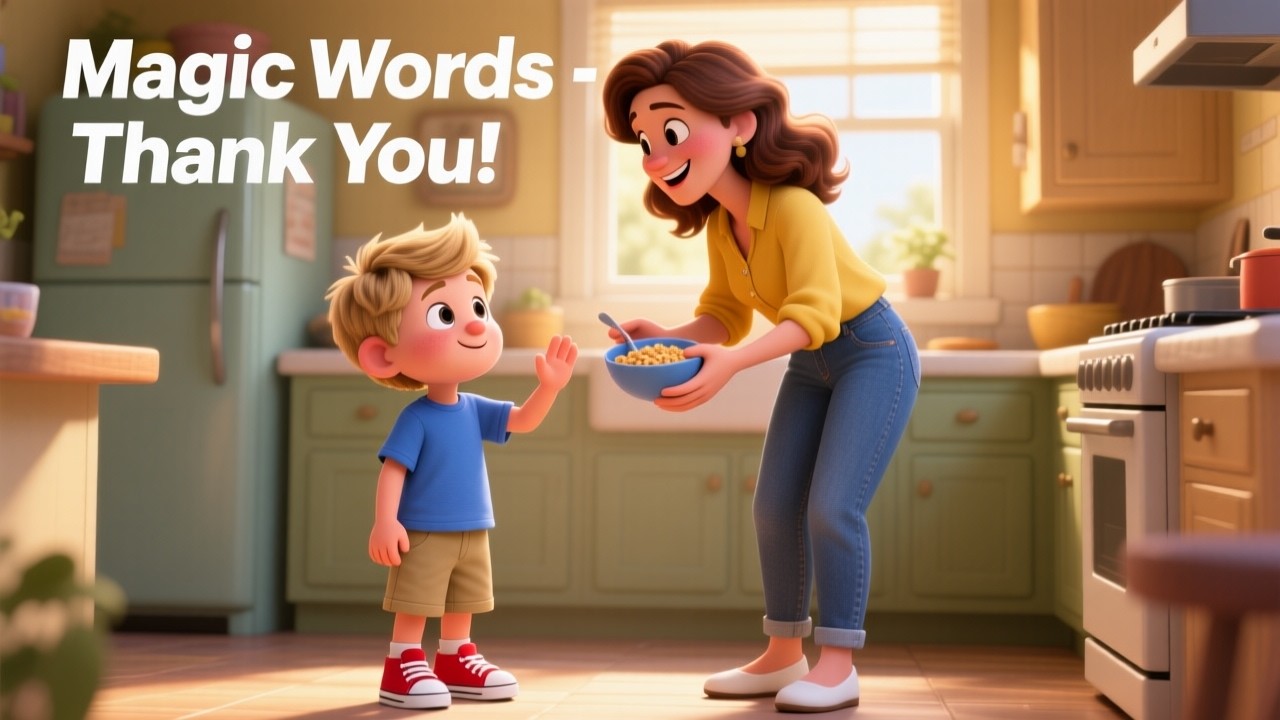 Magic Words in My Pocket | Please & Thank You Song for Kids | Learn with Maxphine