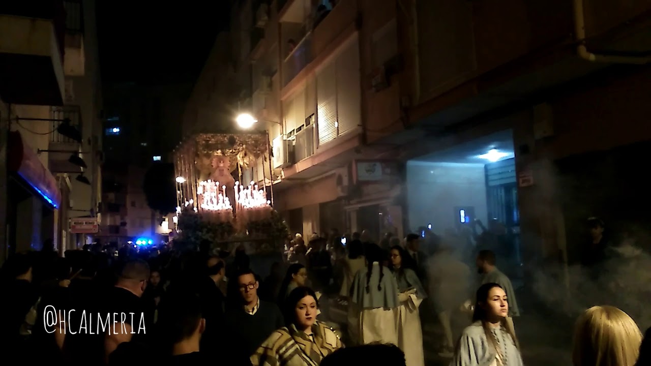 Palio de los Ángeles en la calle Lopán (Almería, 2019)