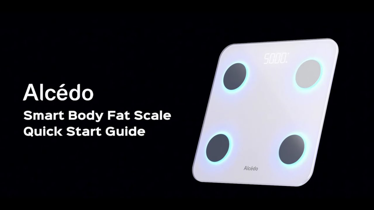 How to Use the Alcedo Smart Body Fat Scale | Step-by-Step Setup & App Guide