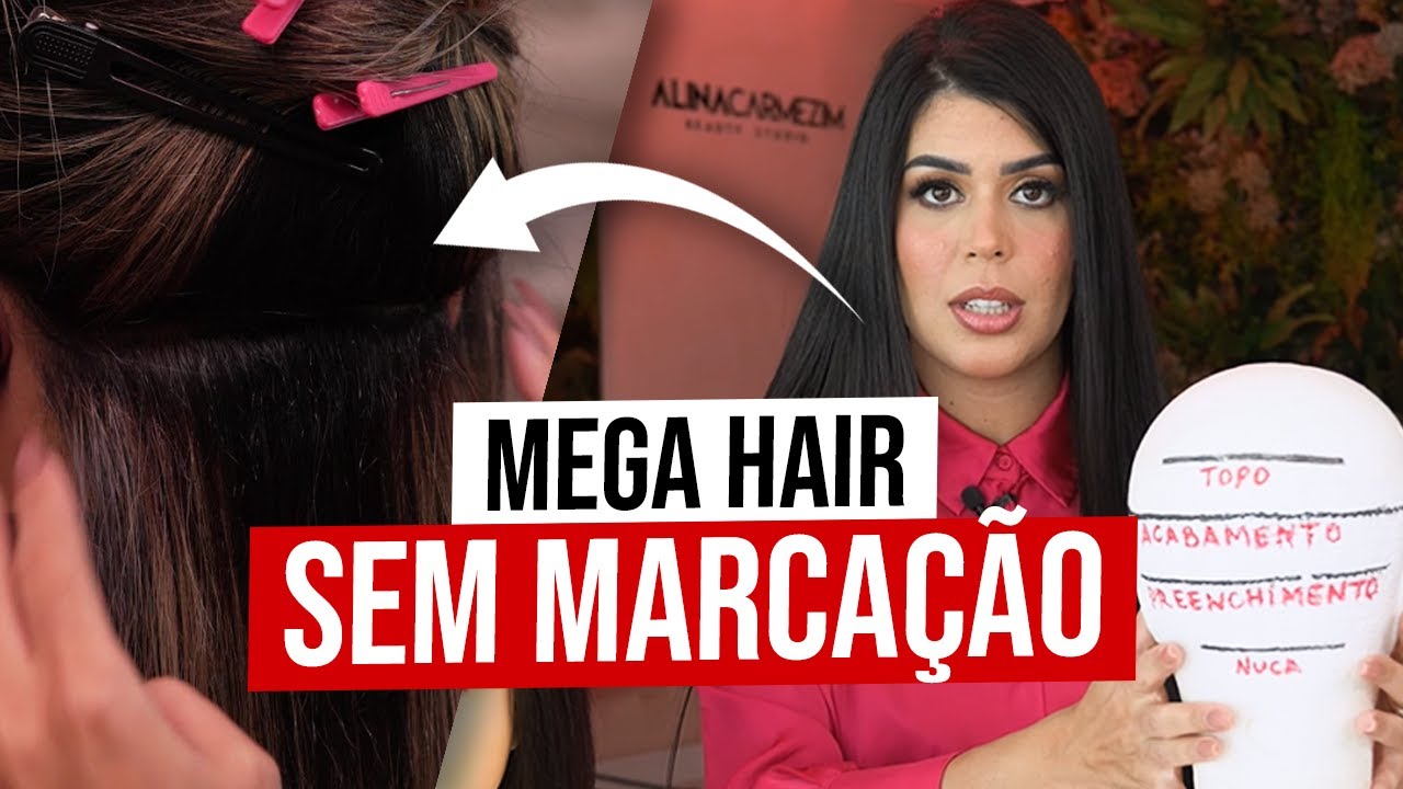 A estrutura perfeita para um mega hair imperceptível! Como distribuir as faixas?