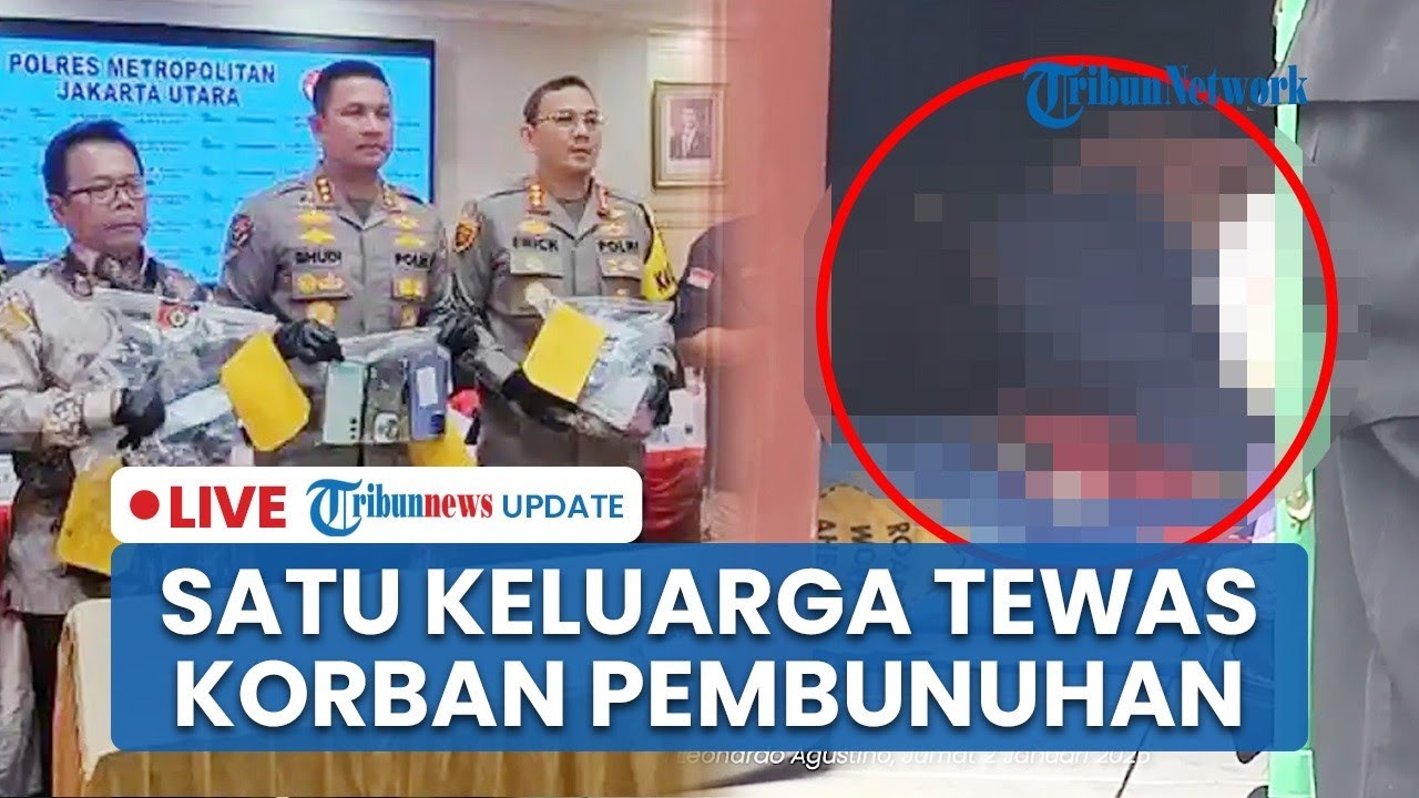 🔴LIVE: 1 Keluarga di Warakas yang Sempat Dikira Keracunan Ternyata Dibunuh oleh Anak Tengah