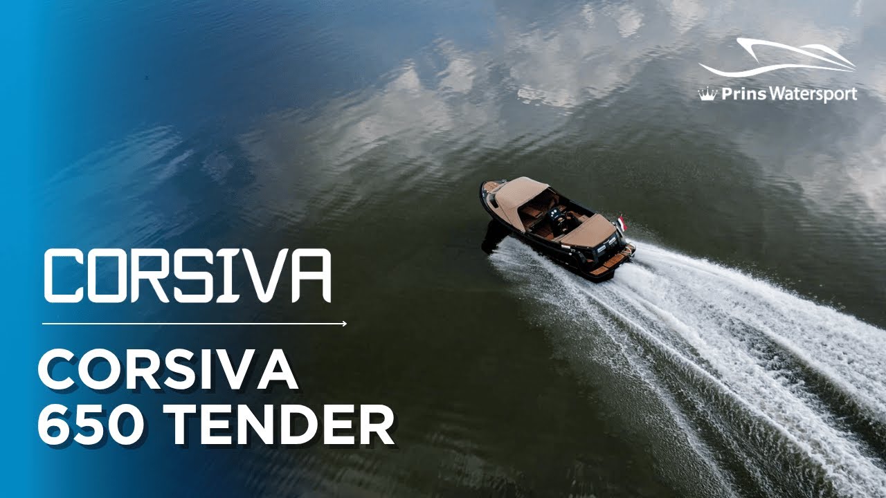 CORSIVA 650 TENDER MET 90PK SUZUKI | STABIEL, RUIM, DOORDACHT & SNEL