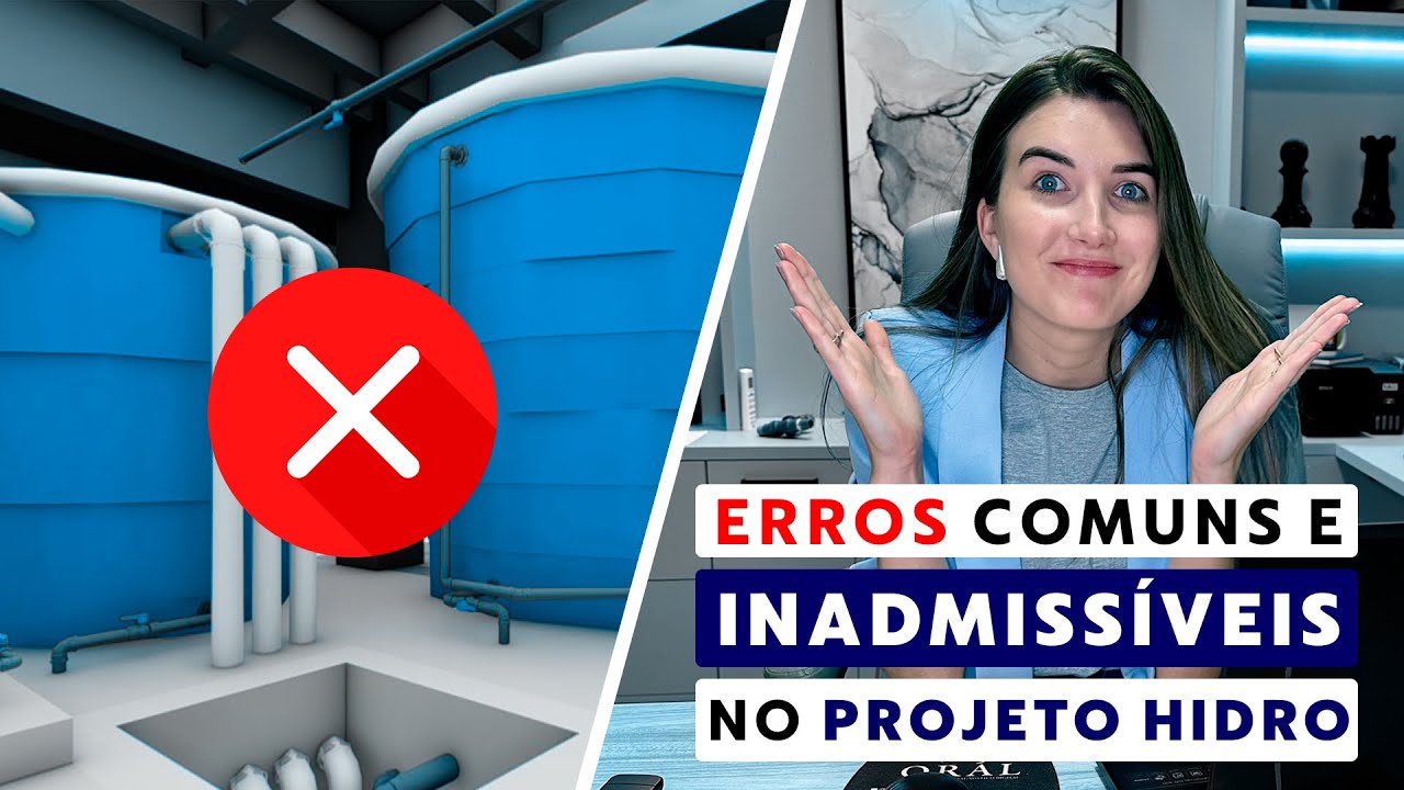 Erros comuns e inadmissíveis no Projeto HIDRO