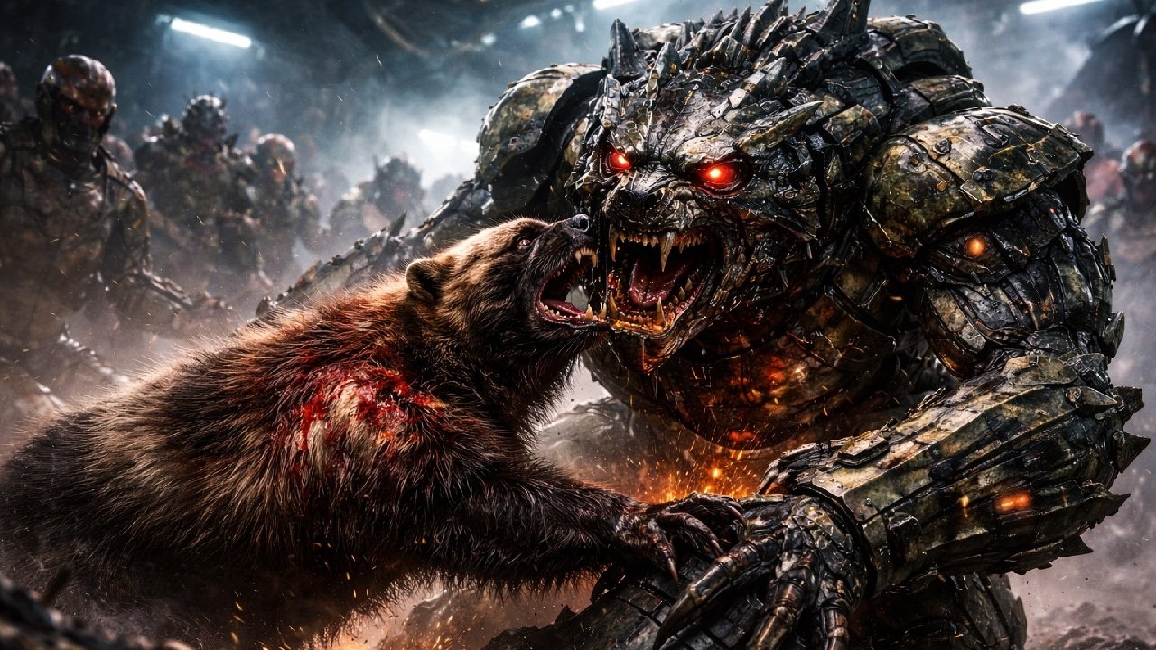 Aliens Brought Their Apex Predator—The Human Brought a wolverine  | Sci-Fi Verse Action