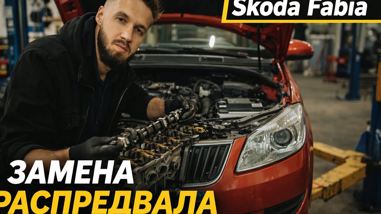 ЗАМЕНА РАСПРЕДВАЛА SKODA FABIA DIESEL 