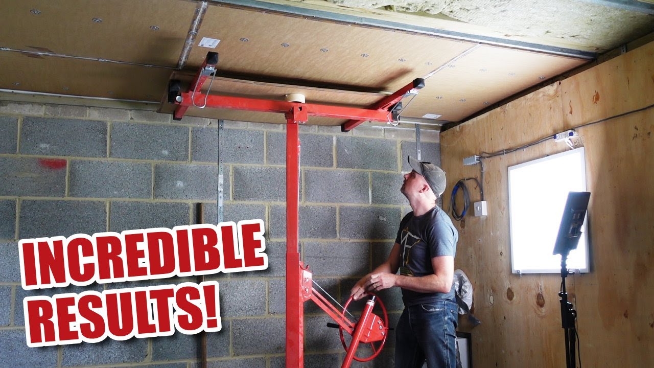 Soundproofing the ceiling with SAND?! Garden studio (part 4)