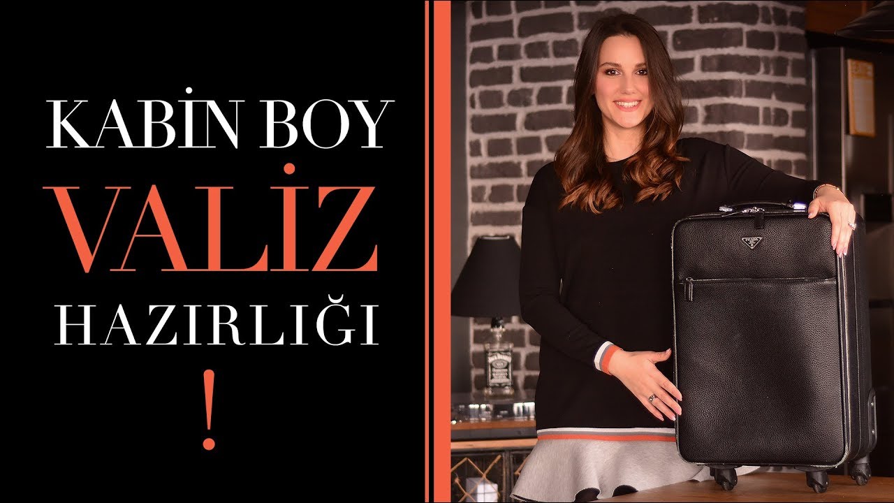 Valiz Hazırlama ● Kabin Boy Bagaja Nasıl Sığıyoruz? ● Birlikte Bavul Diziyoruz!