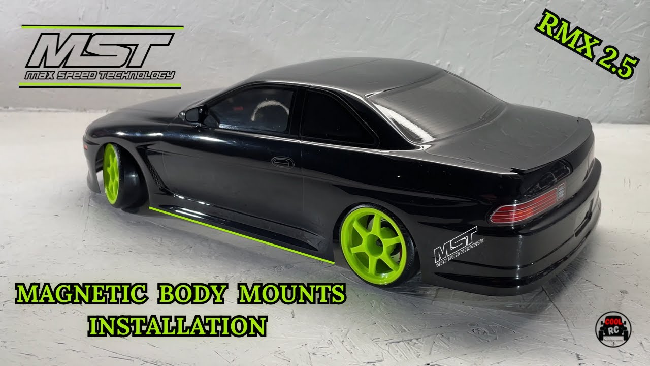 MST RMX 2.5 Toyota JZ3 / magnetic body mounts installation