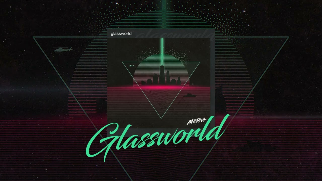 Meteor - Glassworld (Official Visualizer) // [ Synthwave - Retrowave - Chillwave]