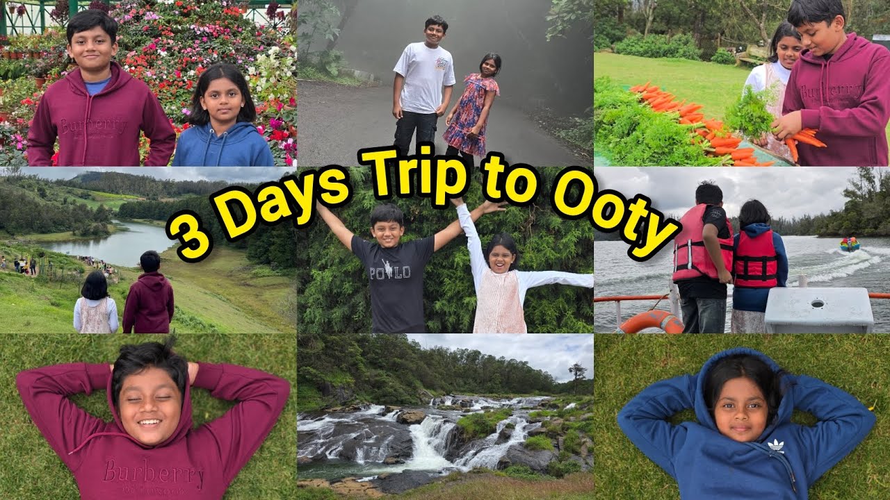 Ooty Trip in October #kidsvloggers #kidstravelvlog #travelvlog #travelvideo #youtubers #vlog #video