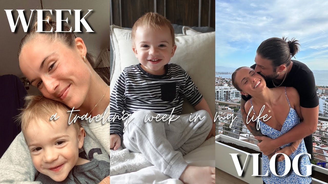 WEEK VLOG: Date night in LA, flying home, visiting family, life with a toddler, shopping and more!