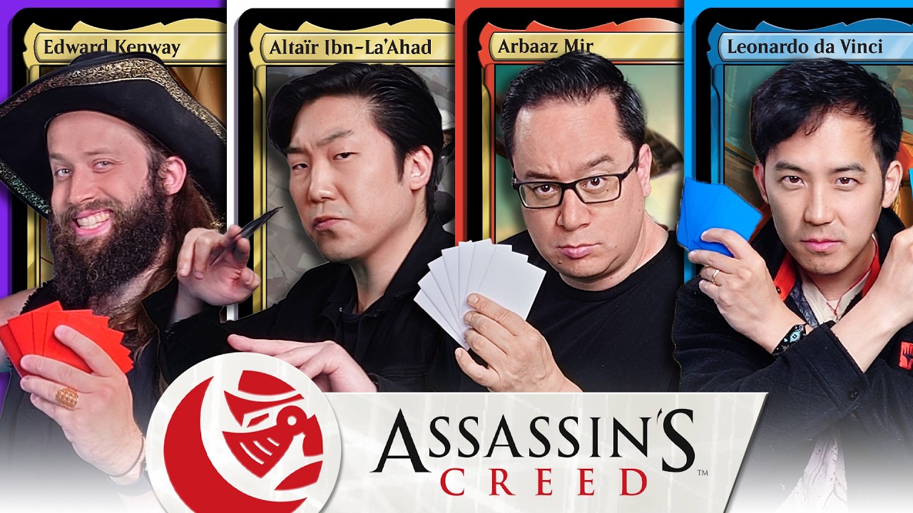 Assassin’s Creed w/ Jonathan Young and D | Game Knights 71 | Magic The Gathering Commander Gameplay