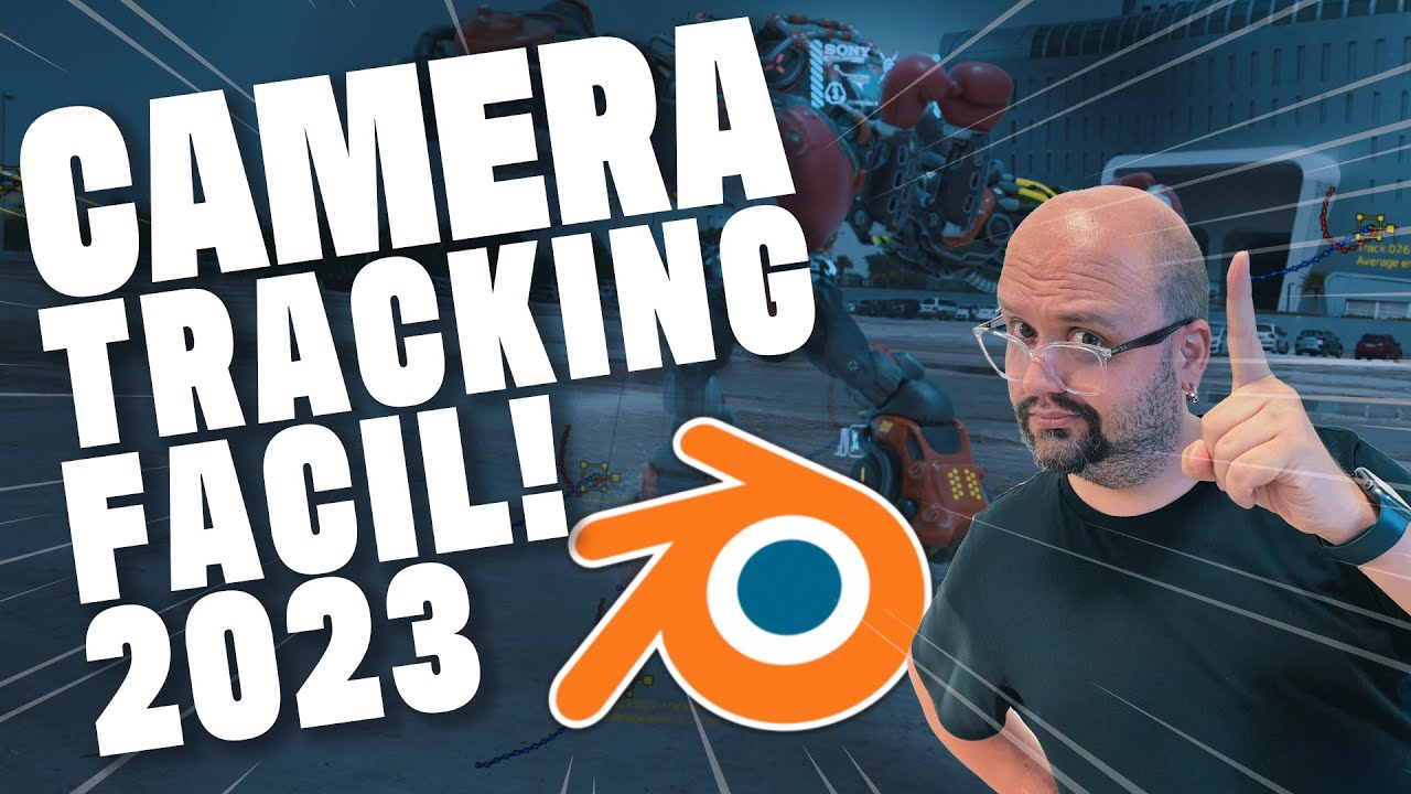 ⚡Como hacer TRACKING de CAMARA en BLENDER!!! | De cero a HEROE!!! 🚀