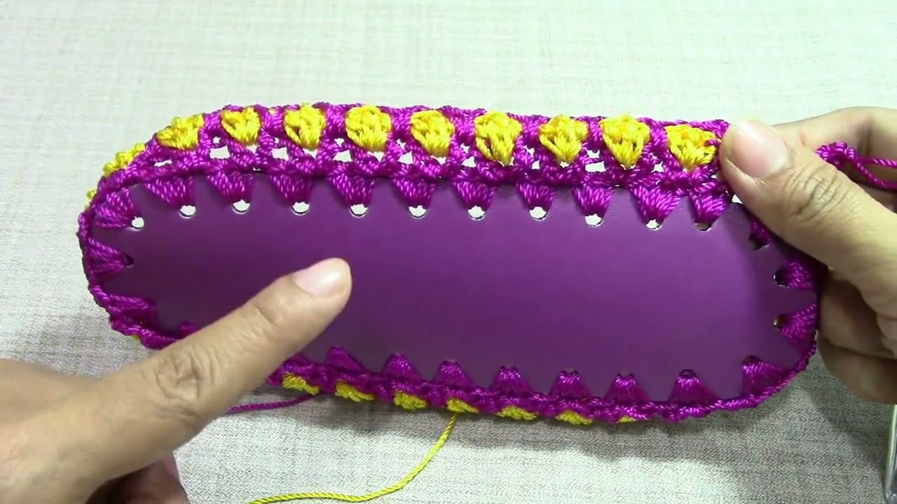 CARTERA  EN CROCHET PASO A PASO.