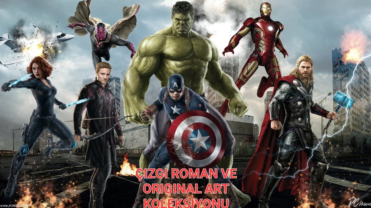 Çizgi Roman Ve Original Art Koleksiyonu.