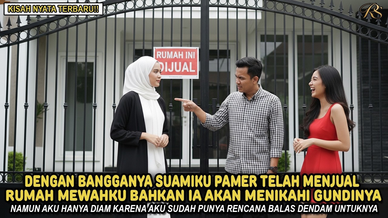 TEGANYA SUAMIKU JUAL RUMAHKU UNTUK MENIKAHI GUNDIKNYA - NAMUN AKU BALAS LAKUKAN INI AGAR IA MENYESAL