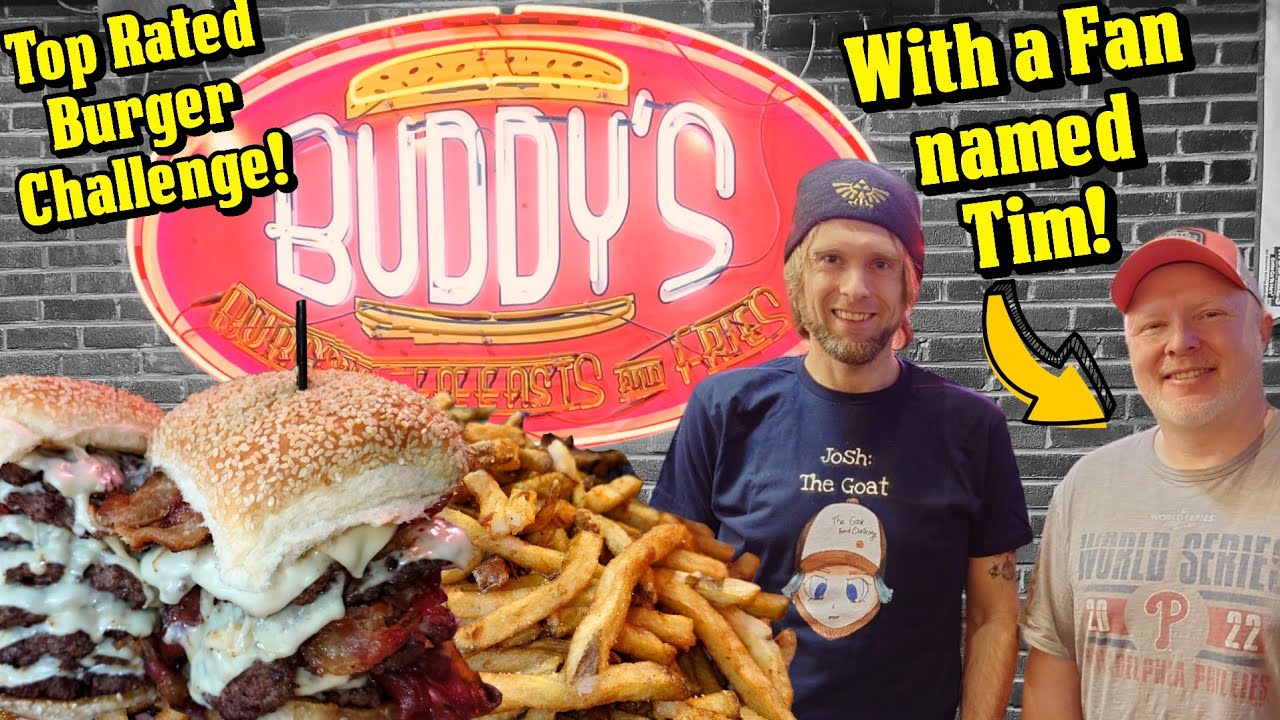 Episode 236: Buddy's Enemy Burger Challenge with Tim | West Chester, PA