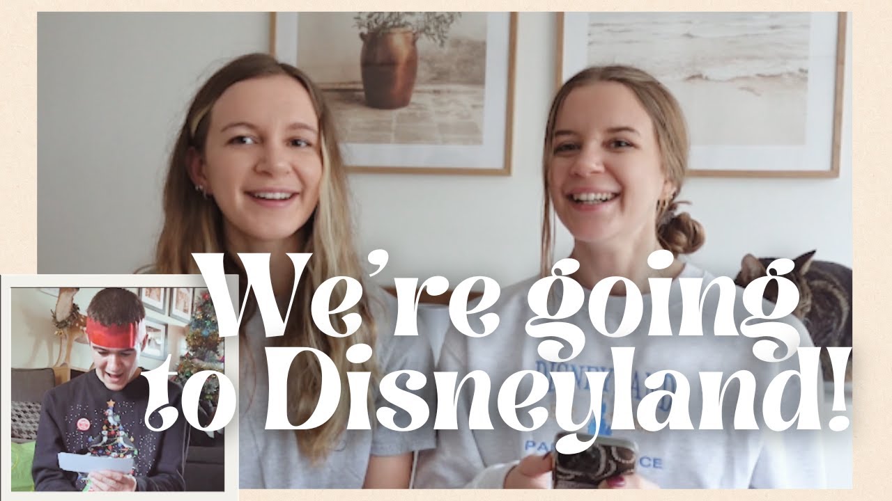Surprising Our Brother With a Trip to Disneyland Paris! 🏰✨The Surprise & Discussing Our Trip Details