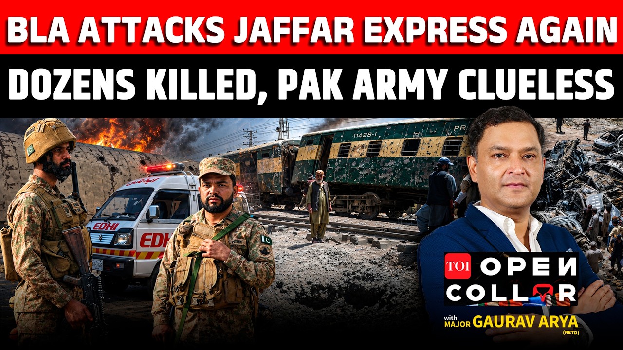 Balochistan OUT OF CONTROL? Pakistan Army EXPOSED After Jaffar Express Attack! | OPEN COLLAR