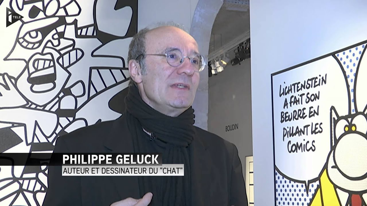 Le chat de Philippe Geluck se moque de l’art