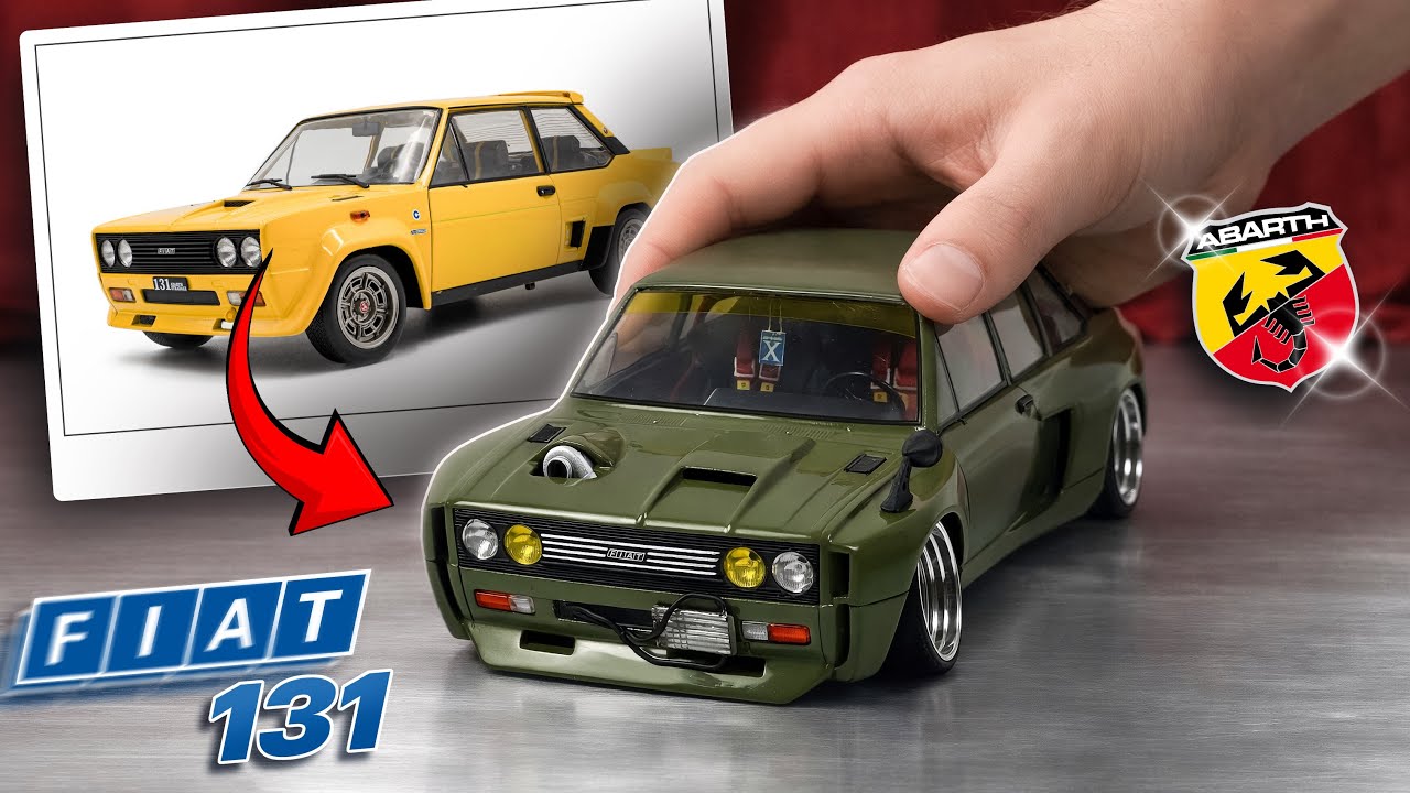 A Modern Touch on a Rally Icon &bull; Diecast Fiat 131 Abarth &ndash; Full Custom Build 🔥