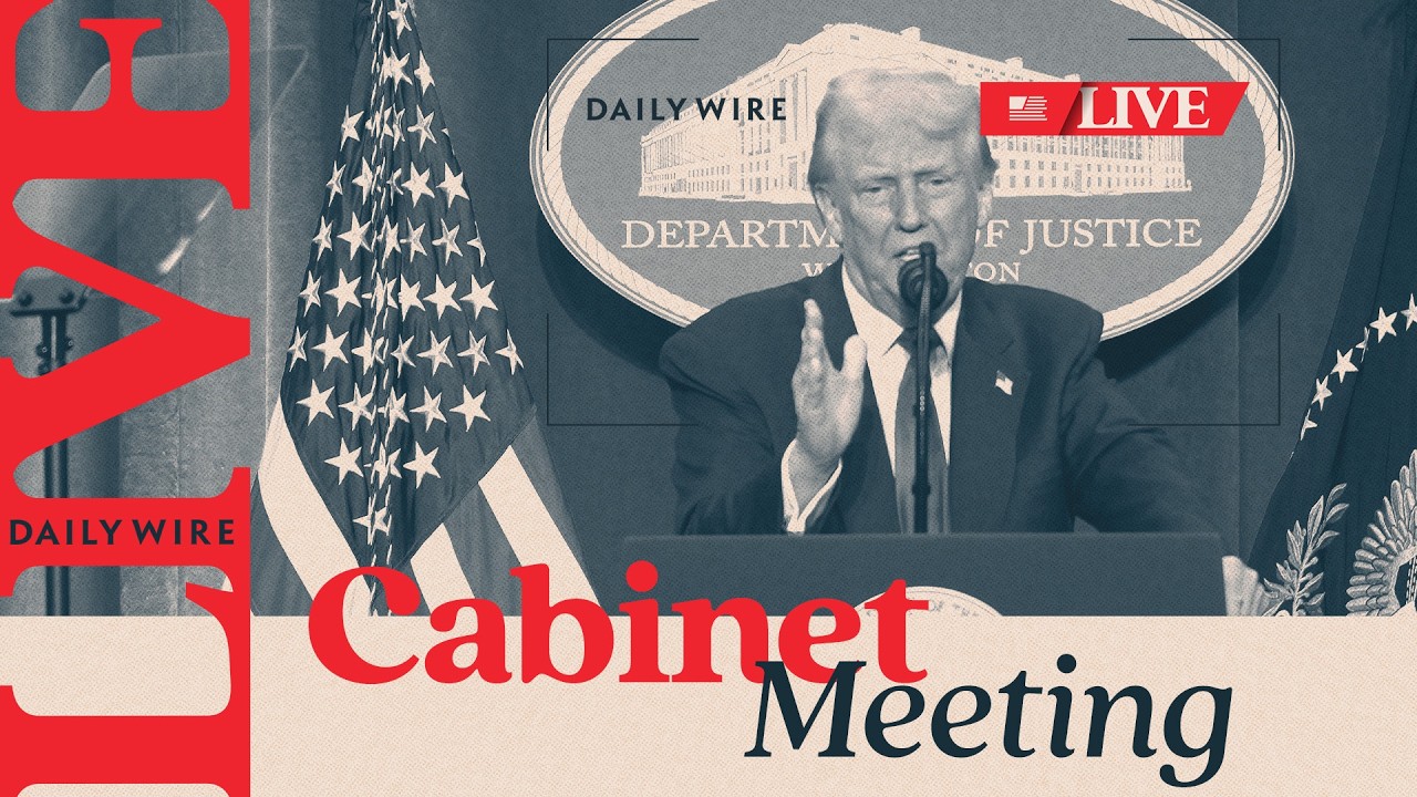 WATCH LIVE: Trump Holds Cabinet Meeting From Camp David