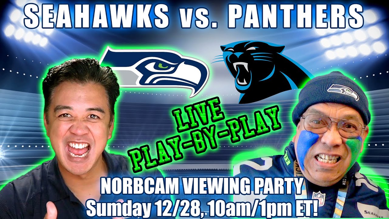Seahawks vs Panthers: LIVE REACTION & PLAY-BY-PLAY