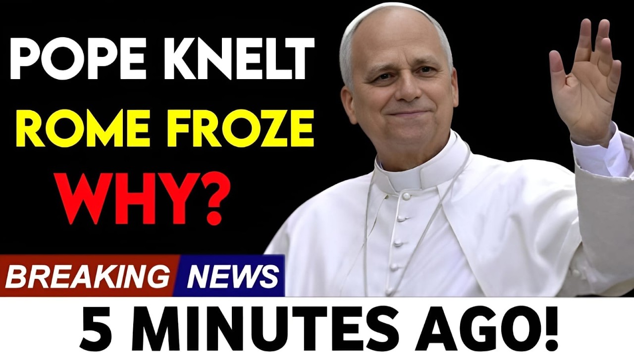 Pope Leo XIV Knelt Before a 100-Year-Old Priest &mdash; The Moment That Shocked Rome