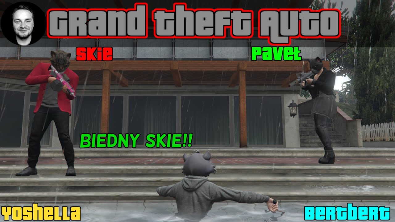 GTA 5 #254 - Polują na mnie! SZOPIE UCIEKAJ! Z Paveł, Yoshella