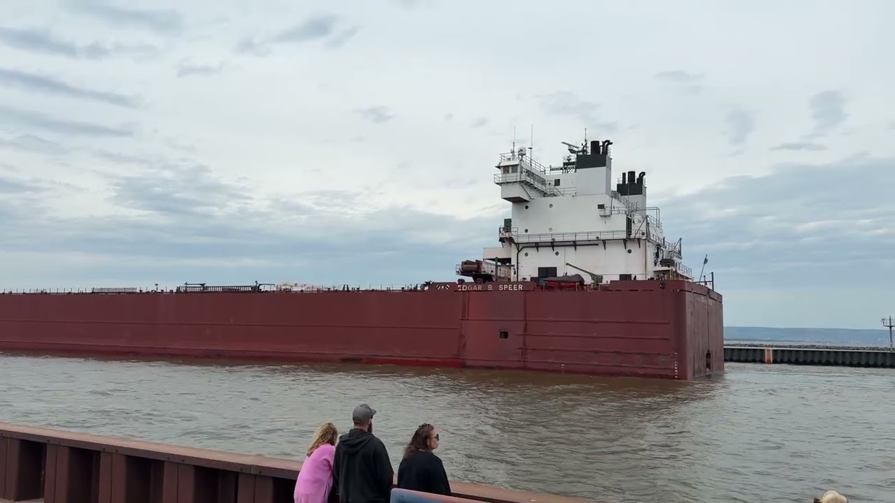 Great Lakes Freighters in Superior, Wisconsin & Duluth, Minnesota July 10, 2025