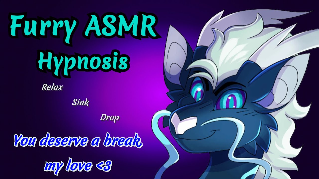 [Furry ASMR] POV: You get Hypnotized by your Dragon Boyfriend 💙💜 [Positive Affirmation / Brushing]