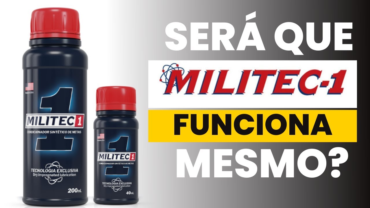 MILITEC 1 TESTE EXTREMO - RODAMOS SEM ÓLEO NO MOTOR - VEJA!!