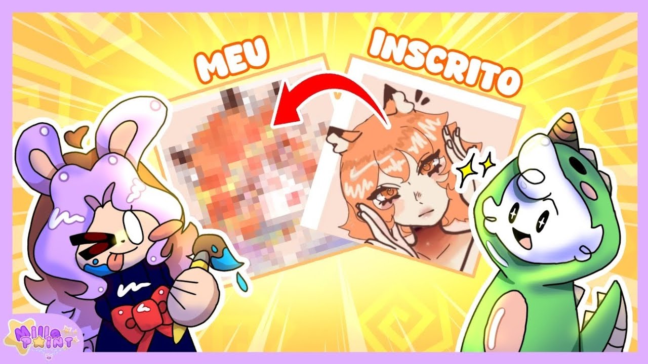 💚✨️Recriando desenhos dos INSCRITOS!✨️💚