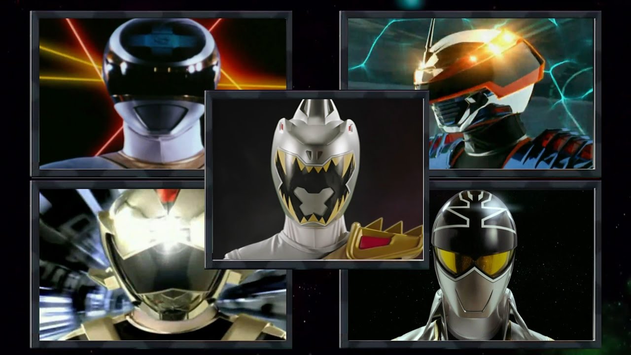 Power Rangers - навсегда Серебряный Рейнджер морфы (Power Rangers в космосе - Дино супер заряд)