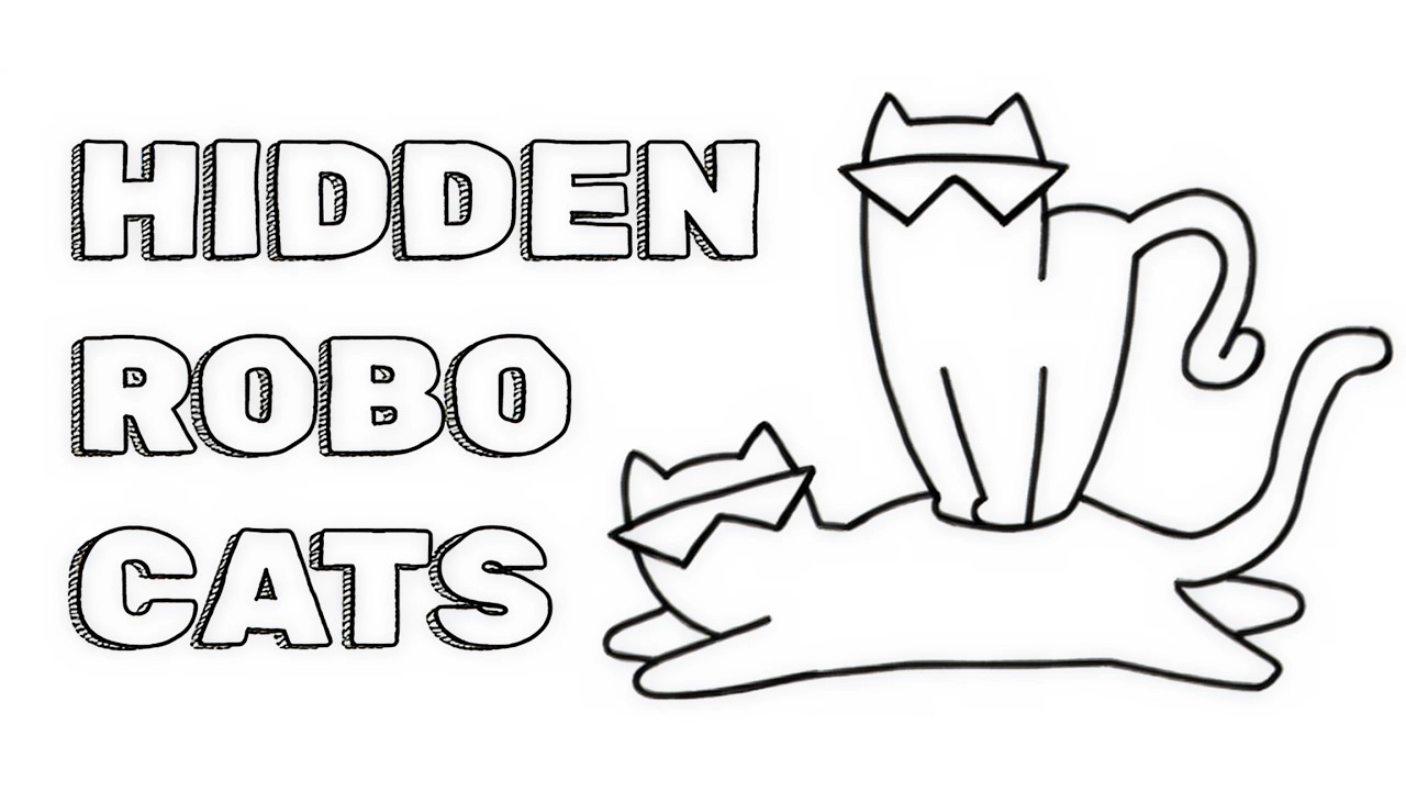 Hidden Robo Cats  [ Full Gameplay 100% - All Achievements - Free - with Extra Level ]
