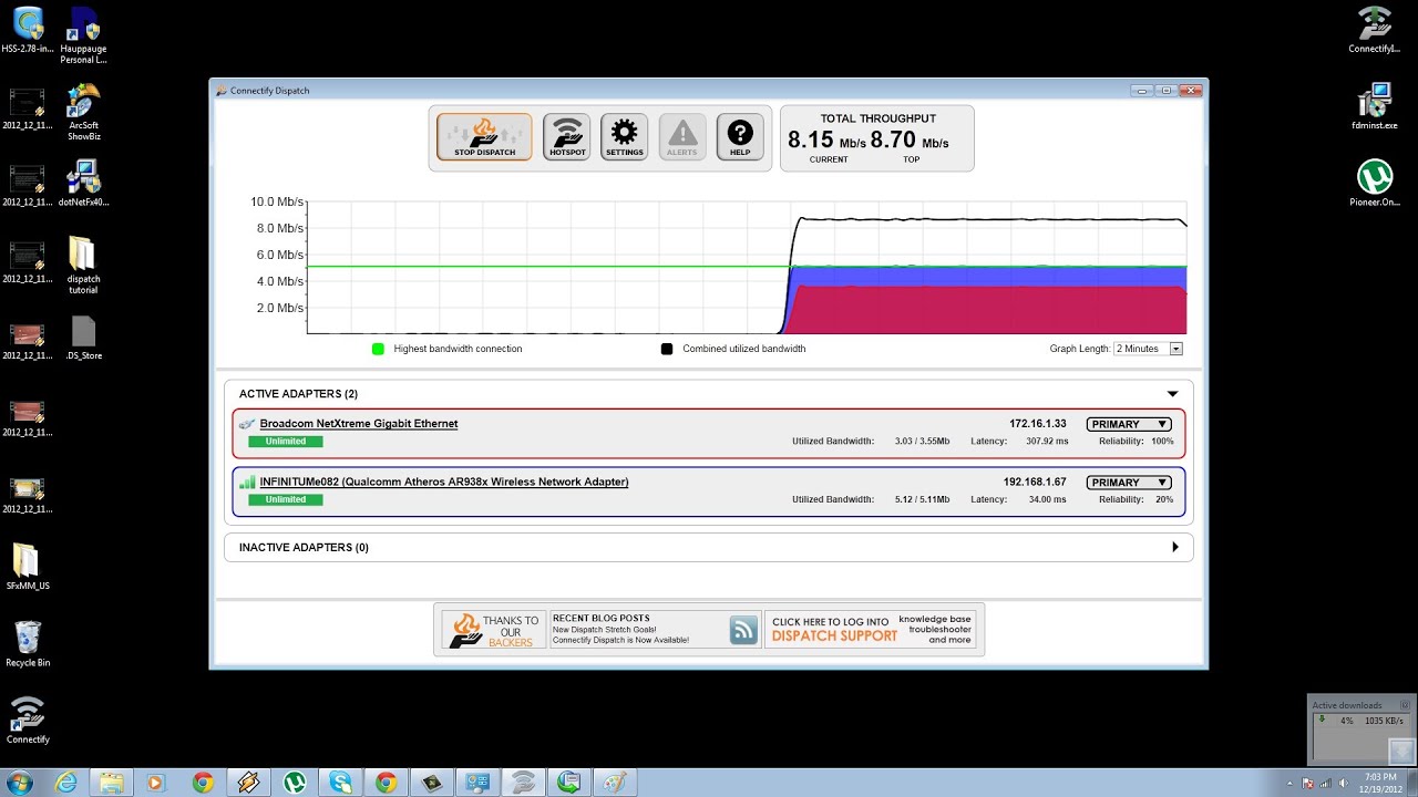 Tutorial Connectify Dispatch en Espa&ntilde;ol