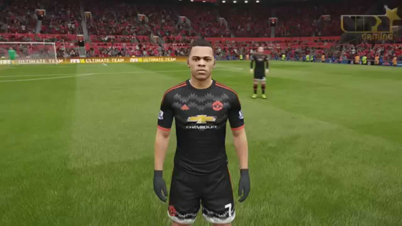 FIFA 16 -  Manchester United Player Faces