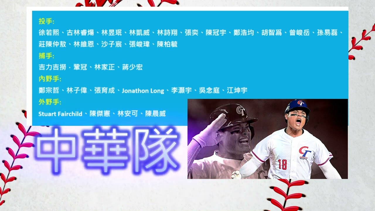 【2026年經典賽特輯】中華隊30人名單史上最強 但有要注意的地方