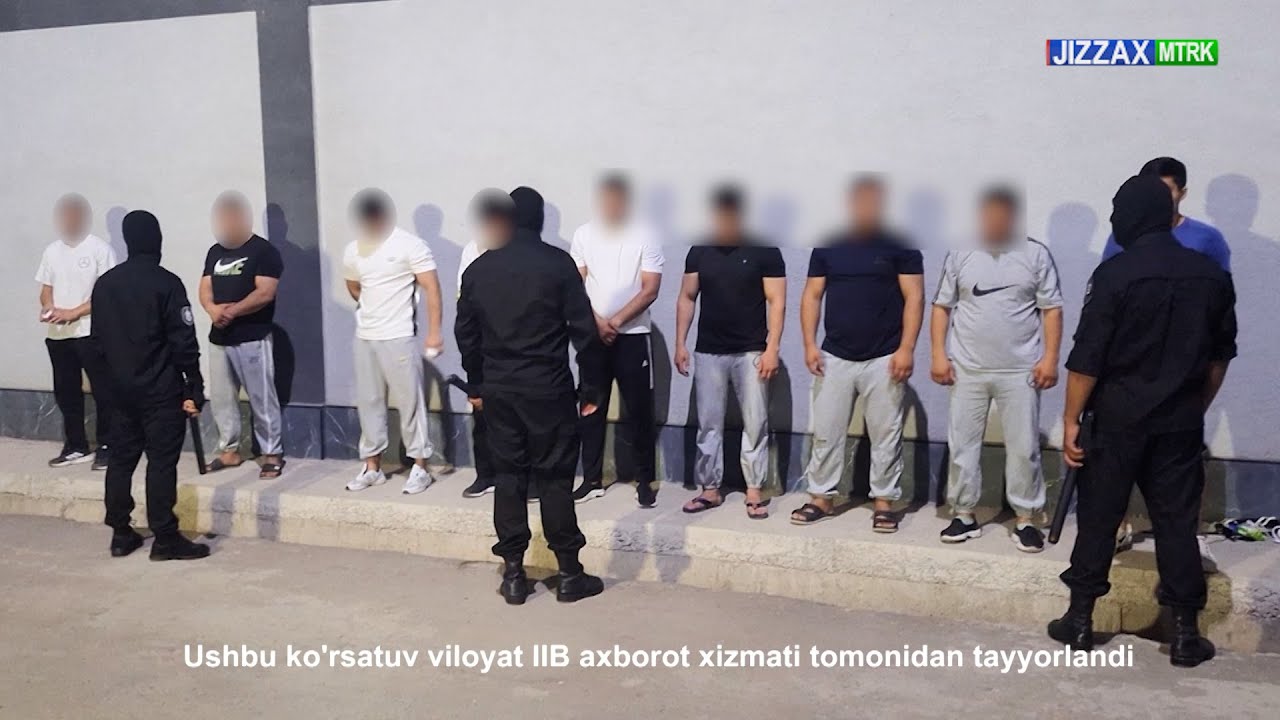 Jizzax shahridagi tungi klub oldida  Zo'ravonlar qo'lga olindi I Qonun himoyasida I (29.07.2025)