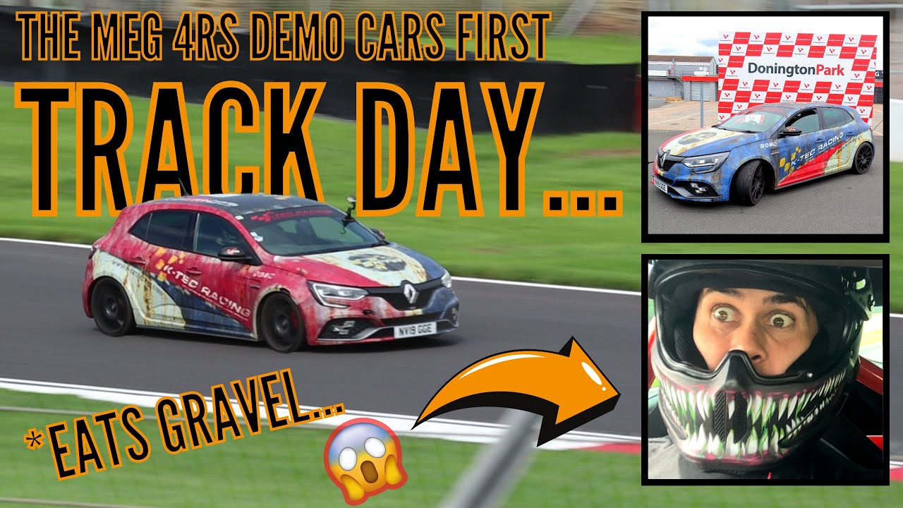 THE MEG4RS DEMO CARS FIRST TRACK DAY | TESTING AT DONINGTON PARK
