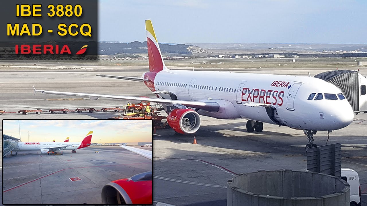 TRIP REPORT | Madrid - Santiago | IBERIA EXPRESS Airbus 321
