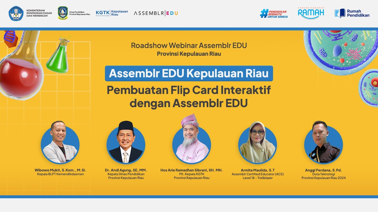 Assemblr EDU Kepulauan Riau: Pelatihan Pembuatan Flip Card Interaktif dengan Assemblr EDU