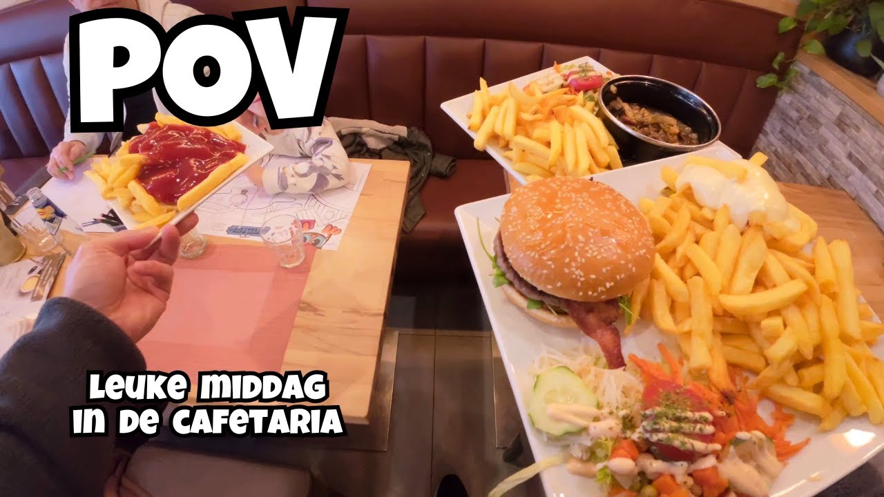 POV: Gezellige zondagmiddag in de cafetaria! 🍟