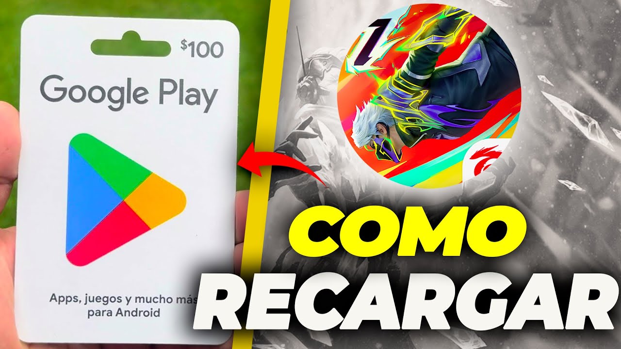 ✅️COMO RECARGAR DIAMANTES CON TARJETAS DE GOOGLE PLAY en FREE FIRE✅️ | 2024 | EN MENOS DE 5 MINUTOS