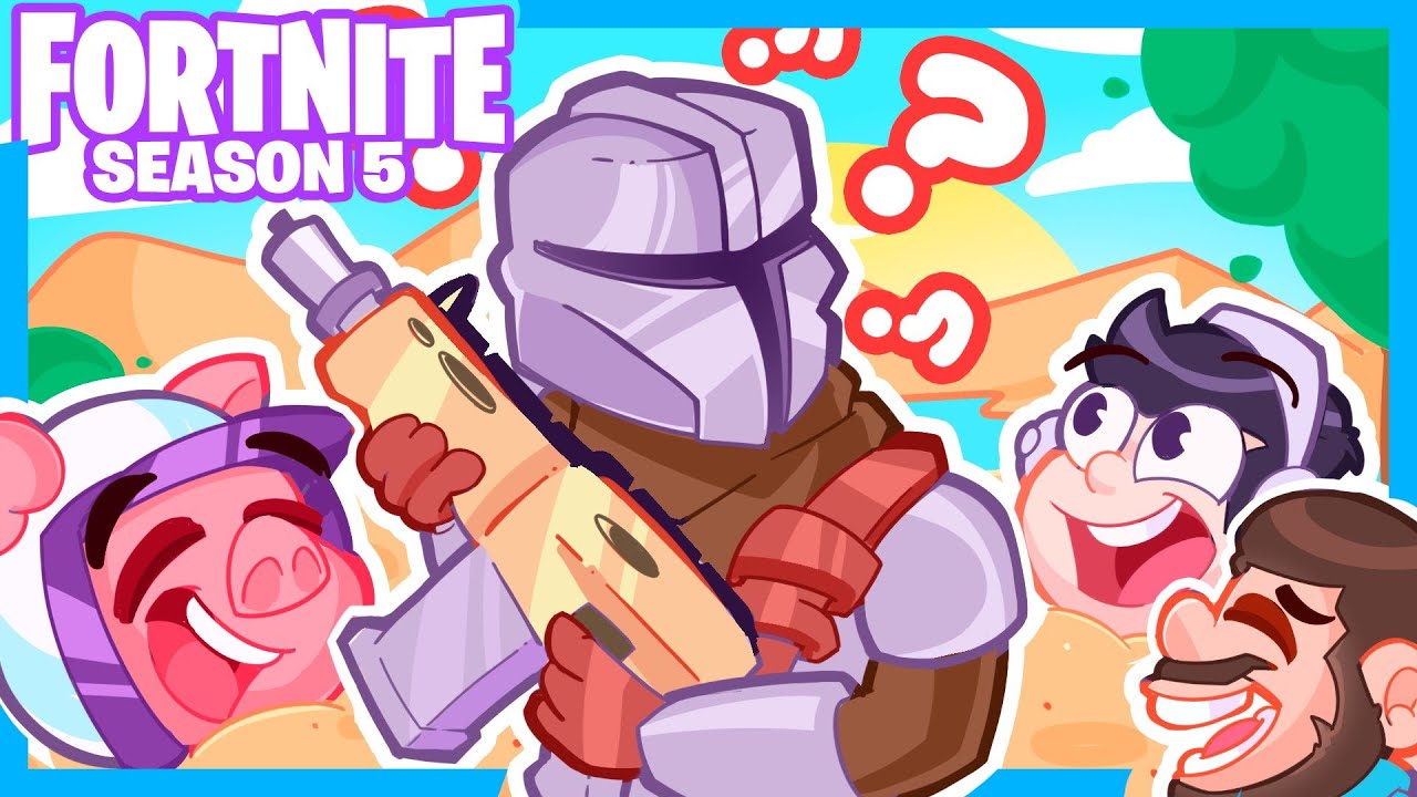 5-й сезон Fortnite, но мы просто прячемся в песке...